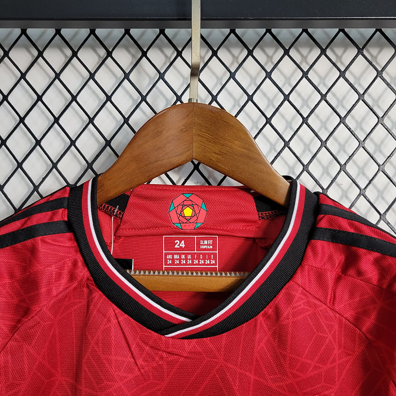 Kit Infantil Manchester United I 23/24 (Sob encomenda)