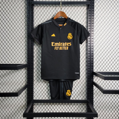 Kit Infantil Real Madrid III 23/24 (Sob encomenda)