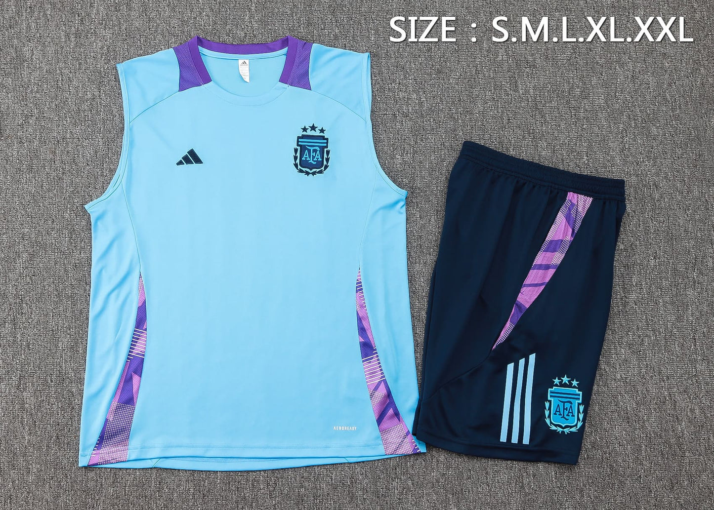 Conjunto de Treino Argentina 2024 (Sob encomenda)