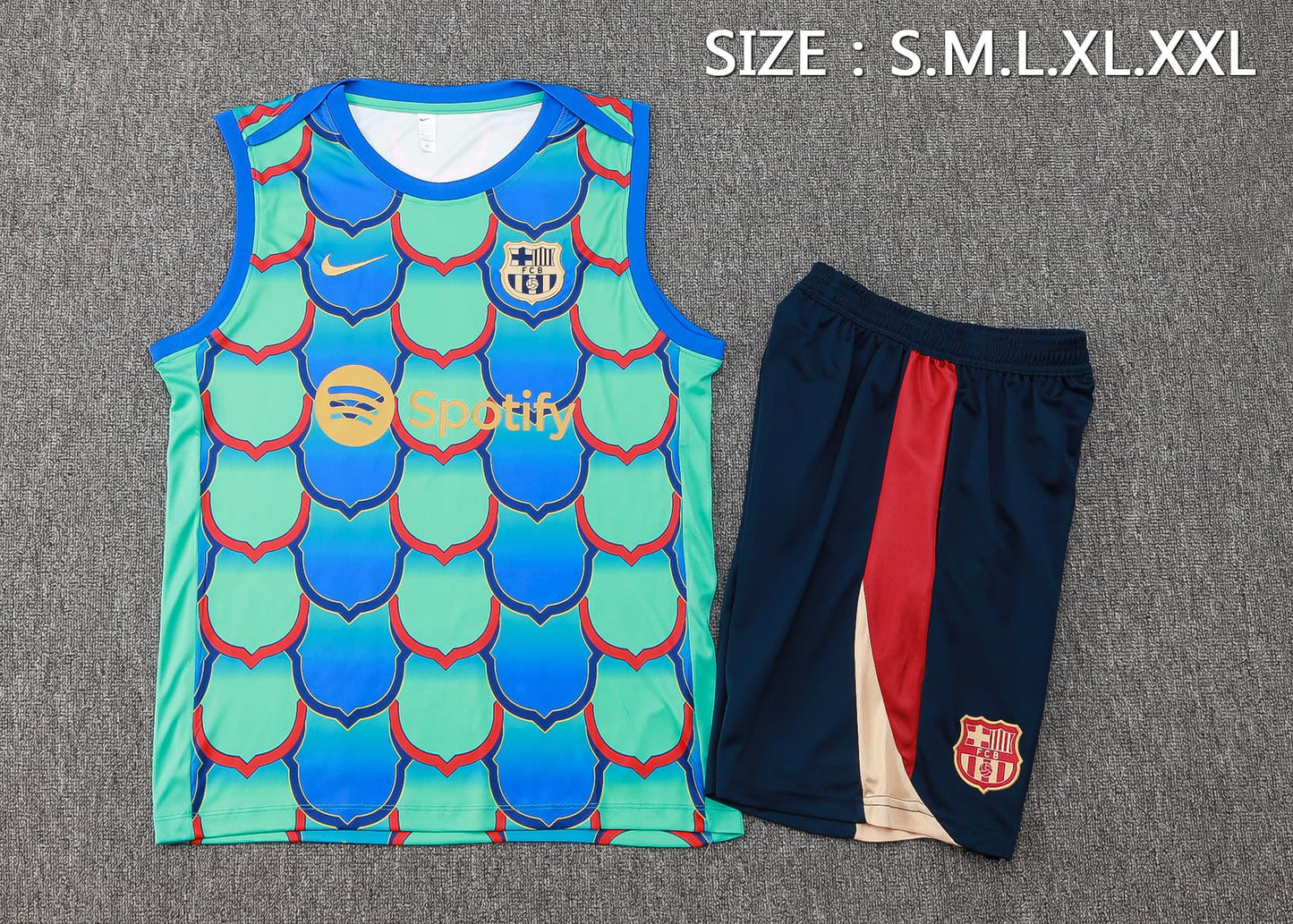 Conjunto de Treino Barcelona 24/25 (Sob encomenda)