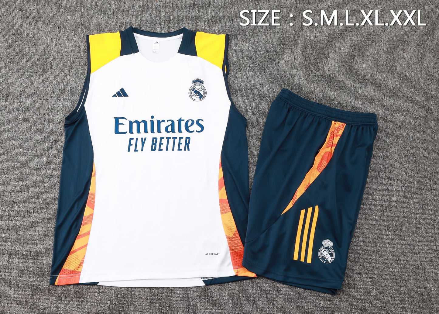 Conjunto de Treino Real Madrid 24/25 (Sob encomenda)