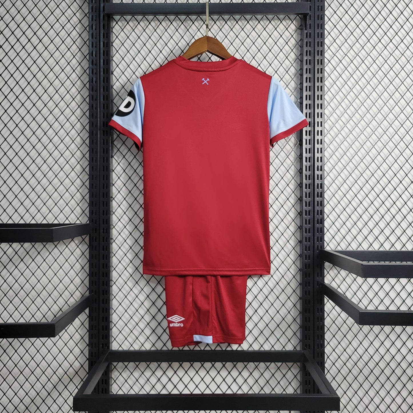 Kit Infantil West Ham I 23/24 (Sob encomenda)