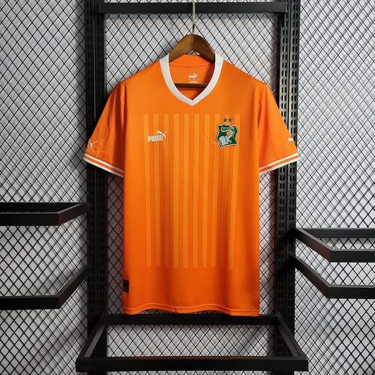 Camisa Costa do Marfim I 2023 Torcedor (Sob encomenda)