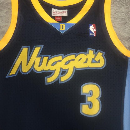 Regata Denver Nuggets NBA 2006 Mitchell And Ness Hardwood Classics Masculina (Sob encomenda)