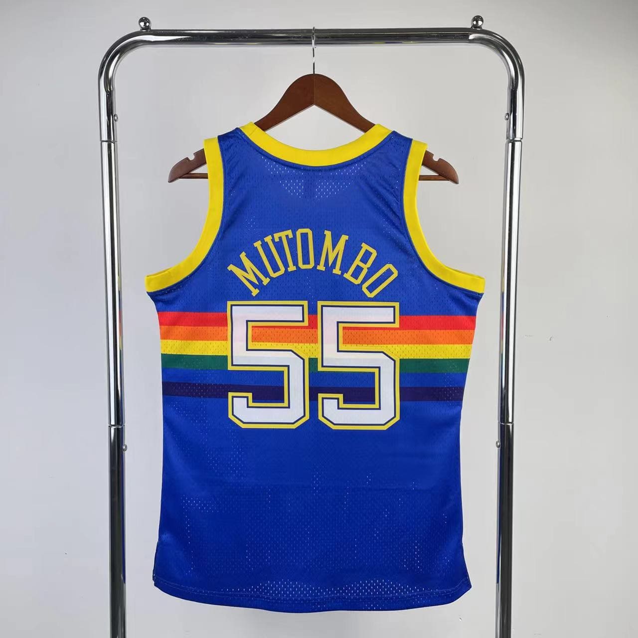 Regata Denver Nuggets NBA 1991 Mitchell And Ness Hardwood Classics Masculina (Sob encomenda)