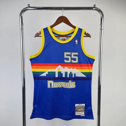 Regata Denver Nuggets NBA 1991 Mitchell And Ness Hardwood Classics Masculina (Sob encomenda)