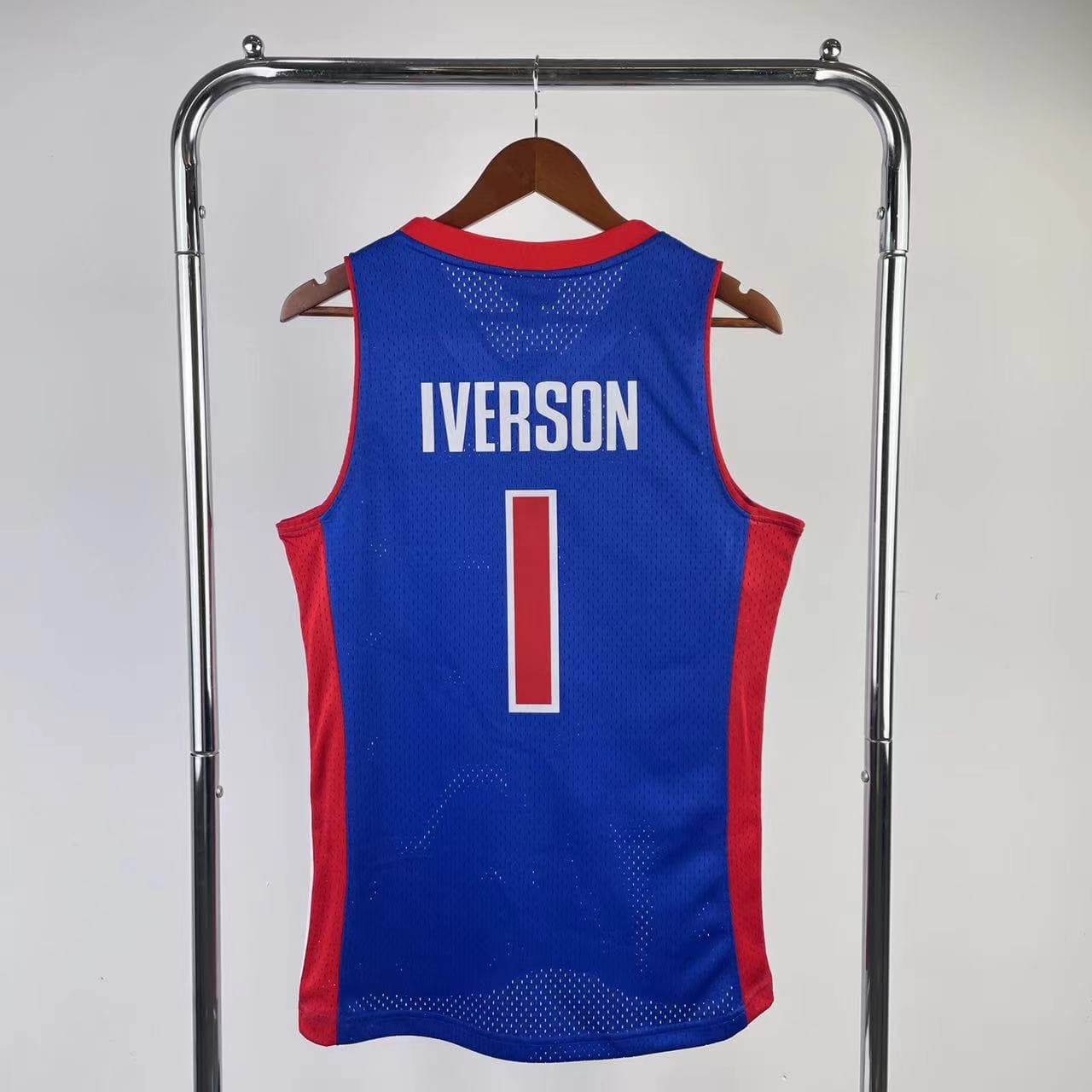 Regata Detroit Pistons NBA 2008 Mitchell And Ness Hardwood Classics Masculina (Sob encomenda)