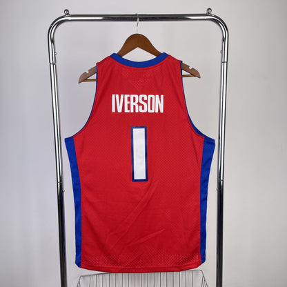 Regata Detroit Pistons NBA 2008 Mitchell And Ness Hardwood Classics Masculina (Sob encomenda)