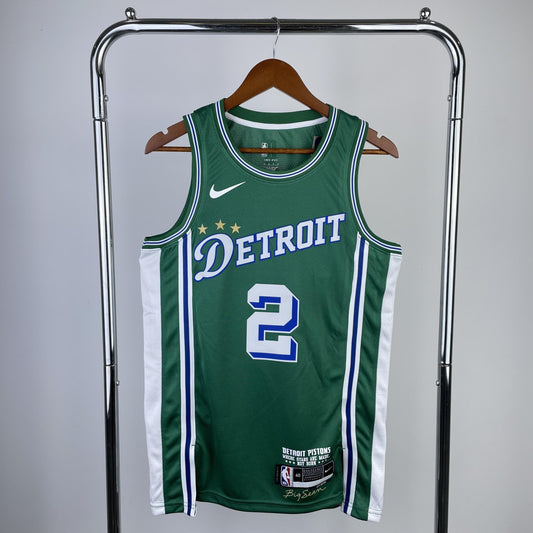 Regata Detroit Pistons NBA 2022 City Edition Swingman Masculina (Sob encomenda)