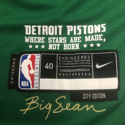 Regata Detroit Pistons NBA 2022 City Edition Swingman Masculina (Sob encomenda)