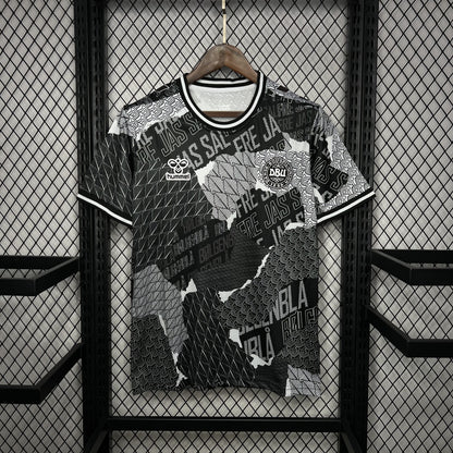 Camisa Dinamarca Pré-Jogo 2024 Torcedor (Sob encomenda)