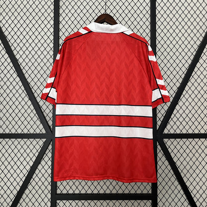 Camisa Dinamarca I 1998 Retrô (Sob encomenda)