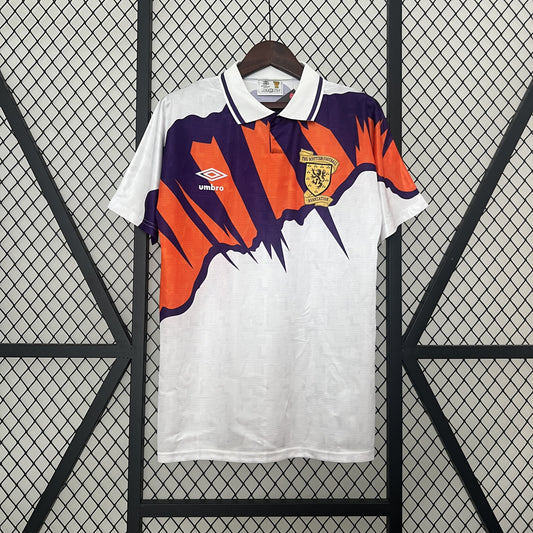 Camisa Escócia II 1992 Retrô (Sob encomenda)