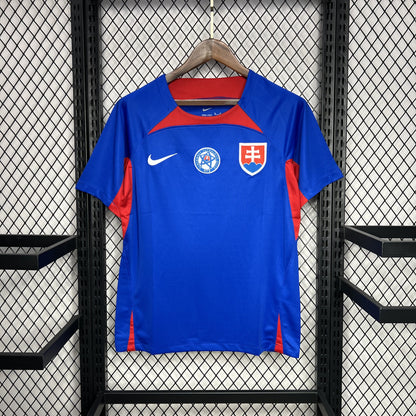 Camisa Eslováquia I 2024 Torcedor (Sob encomenda)