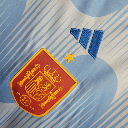 Camisa Espanha II 2022 Torcedor (Sob encomenda)