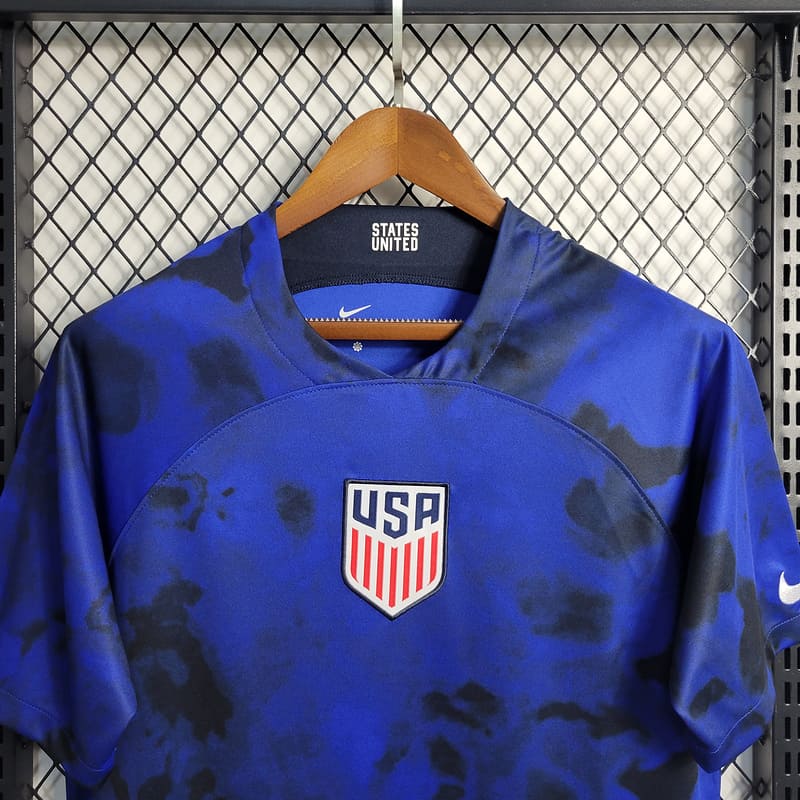 Camisa Estados Unidos II 2022 Torcedor (Sob encomenda)