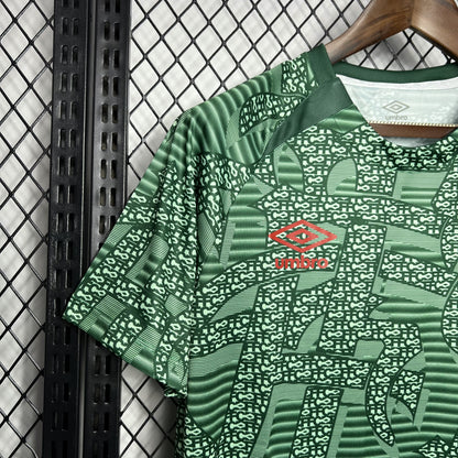 Camisa Fluminense Pré-Jogo 24/25 Torcedor (Sob encomenda)