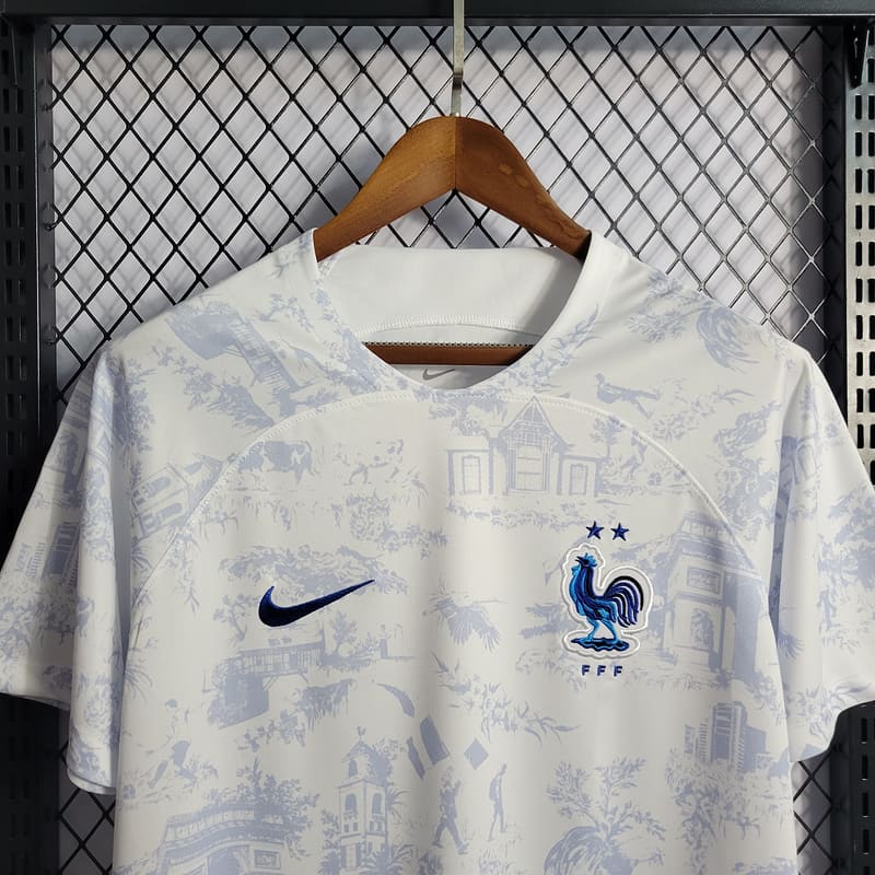 Camisa França II 2022 Torcedor (Sob encomenda)