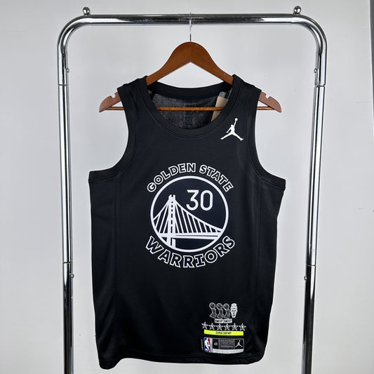 Regata Golden State Warriors NBA 2024 Edição Especial Stephen Curry MVP Swingman Masculina (Sob encomenda)