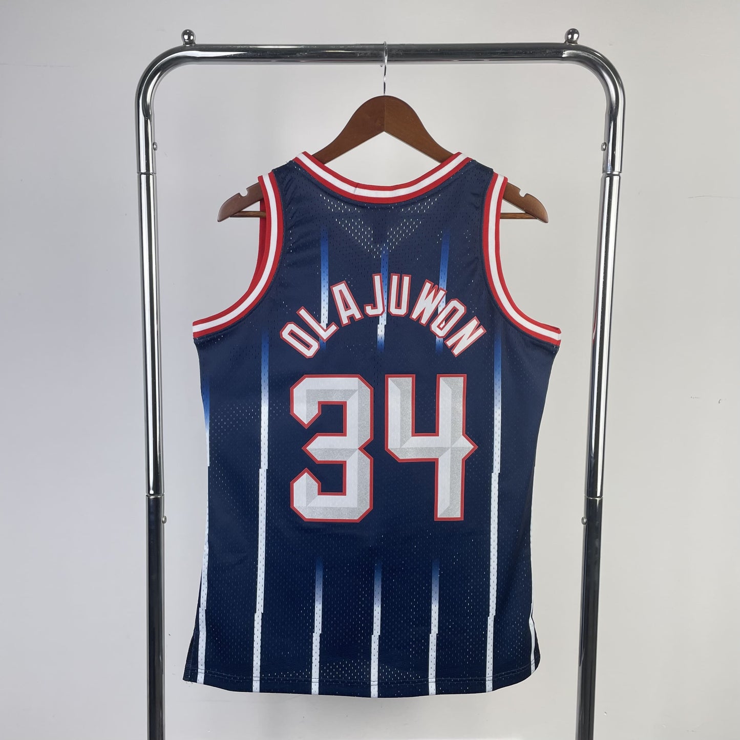 Regata Houston Rockets NBA 1996 Mitchell And Ness Hardwood Classics Masculina (Sob encomenda)