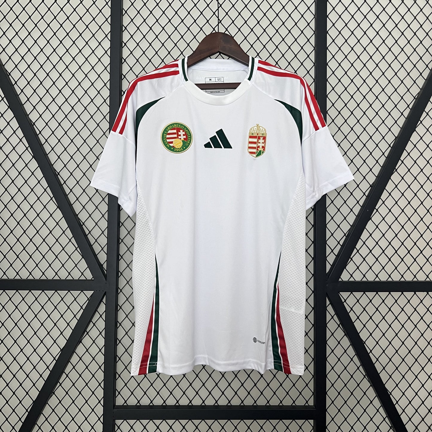 Camisa Hungria II 2024 Torcedor (Sob encomenda)