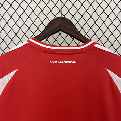 Camisa Hungria I 2024 Torcedor (Sob encomenda)