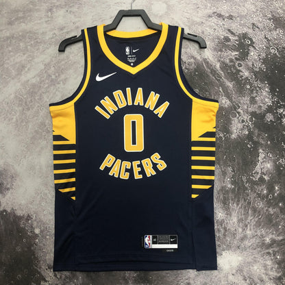 Regata Indiana Pacers NBA 2023 Icon Edition Swingman Masculina (Sob encomenda)