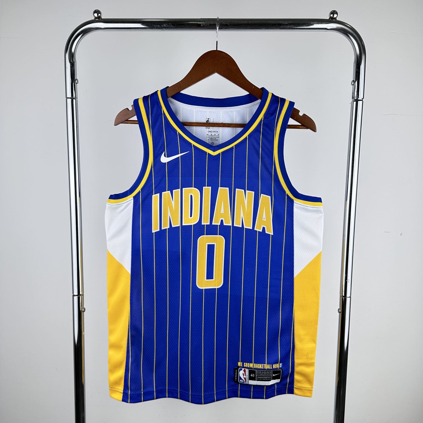 Regata Indiana Pacers NBA 2020 City Edition Swingman Masculina (Sob encomenda)