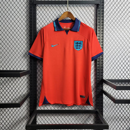 Camisa Inglaterra II 2022 Torcedor (Sob encomenda)