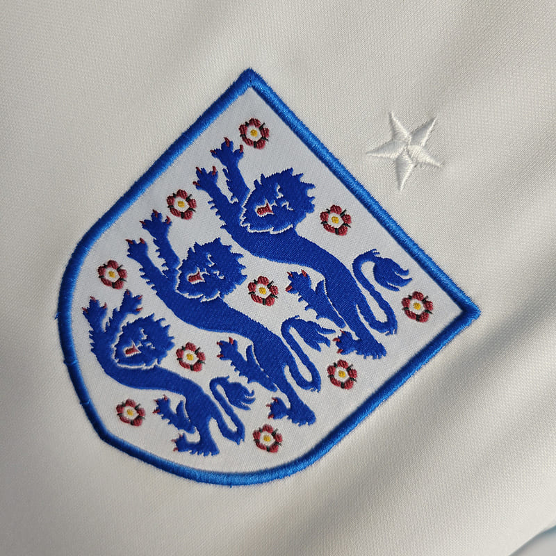 Camisa Inglaterra I 2022 Torcedor (Sob encomenda)