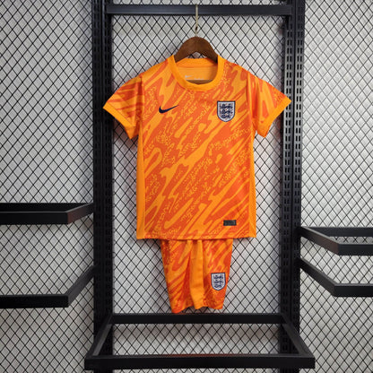 Kit Infantil Inglaterra Goleiro 2024 (Sob encomenda)