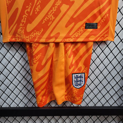 Kit Infantil Inglaterra Goleiro 2024 (Sob encomenda)