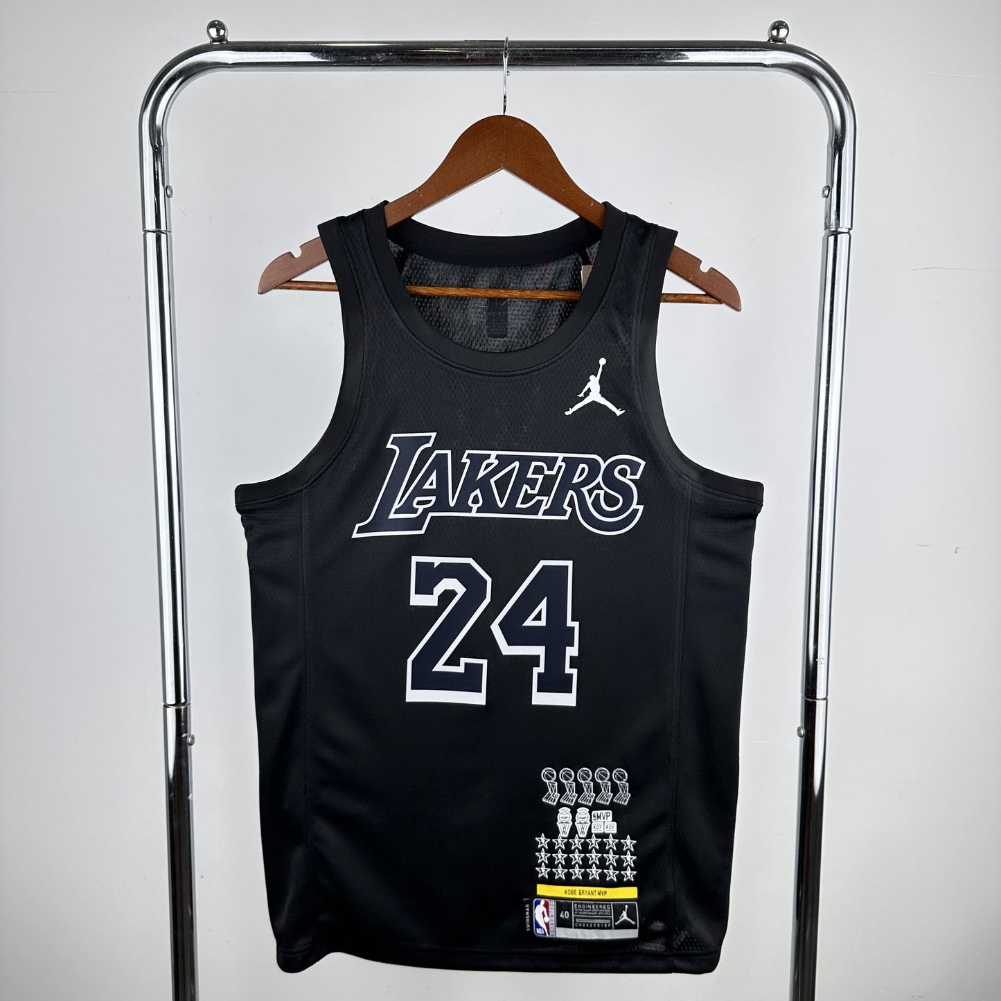 Regata Los Angeles Lakers NBA 2024 Edição Especial Kobe Bryant MVP Swingman Masculina (Sob encomenda)