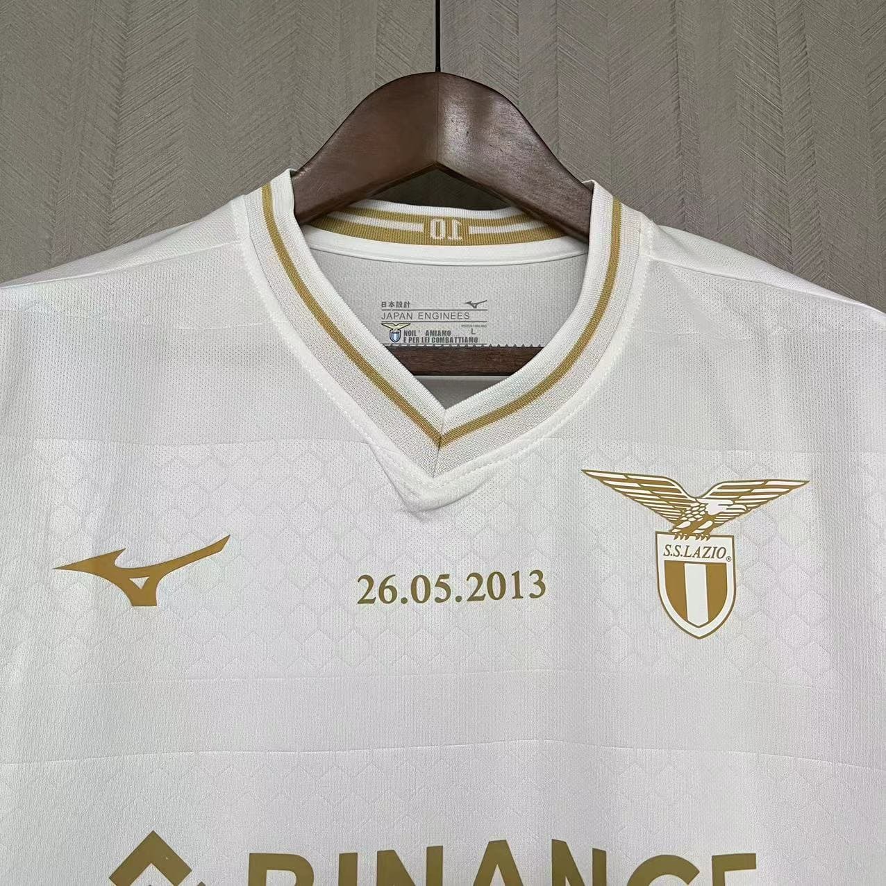 Camisa Lázio '10th Coppa Italia' 23/24 Torcedor (Sob encomenda)