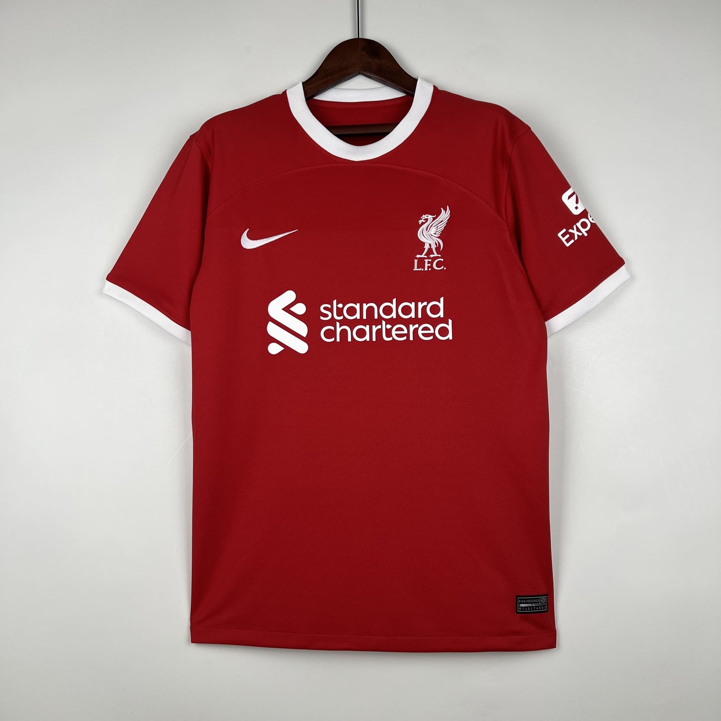 Camisa Liverpool I 23/24 Torcedor (Sob encomenda)