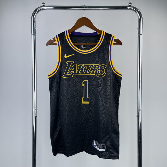 Regata Los Angeles Lakers NBA 2020 'Black Mamba' Icon Edition Swingman Masculina (Sob encomenda)