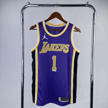 Regata Los Angeles Lakers NBA 2022 Statement Edition Swingman Masculina (Sob encomenda)