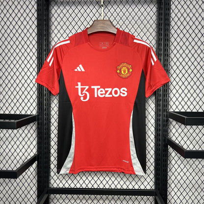 Camisa Manchester United Treino 24/25 Torcedor (Sob encomenda)