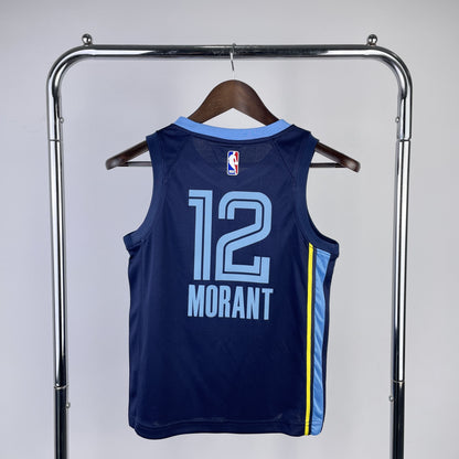 Regata Memphis Grizzlies NBA 2023 Icon Edition Swingman Masculina (Sob encomenda)