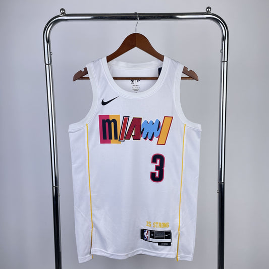 Regata Miami Heat NBA 2023 City Edition Swingman Masculina (Sob encomenda)