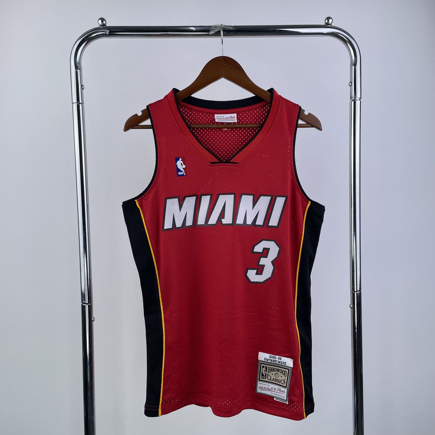 Regata Miami Heat NBA 2005 Mitchell And Ness Hardwood Classics Masculina (Sob encomenda)