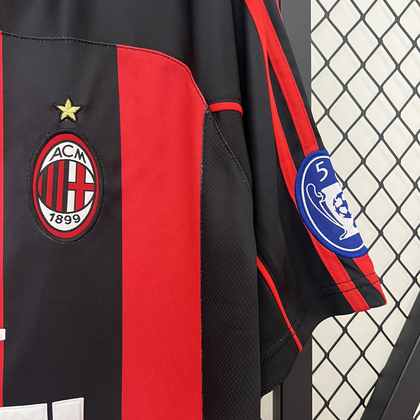 Camisa Milan I 01/02 Retrô (Sob encomenda)