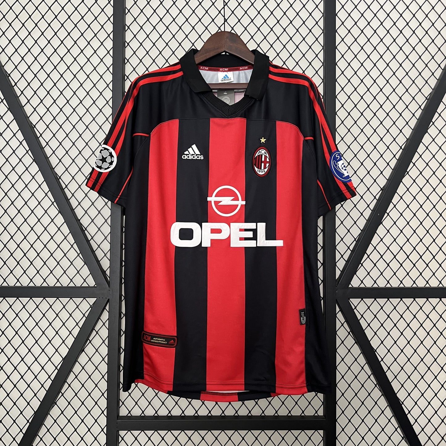 Camisa Milan I 01/02 Retrô (Sob encomenda)