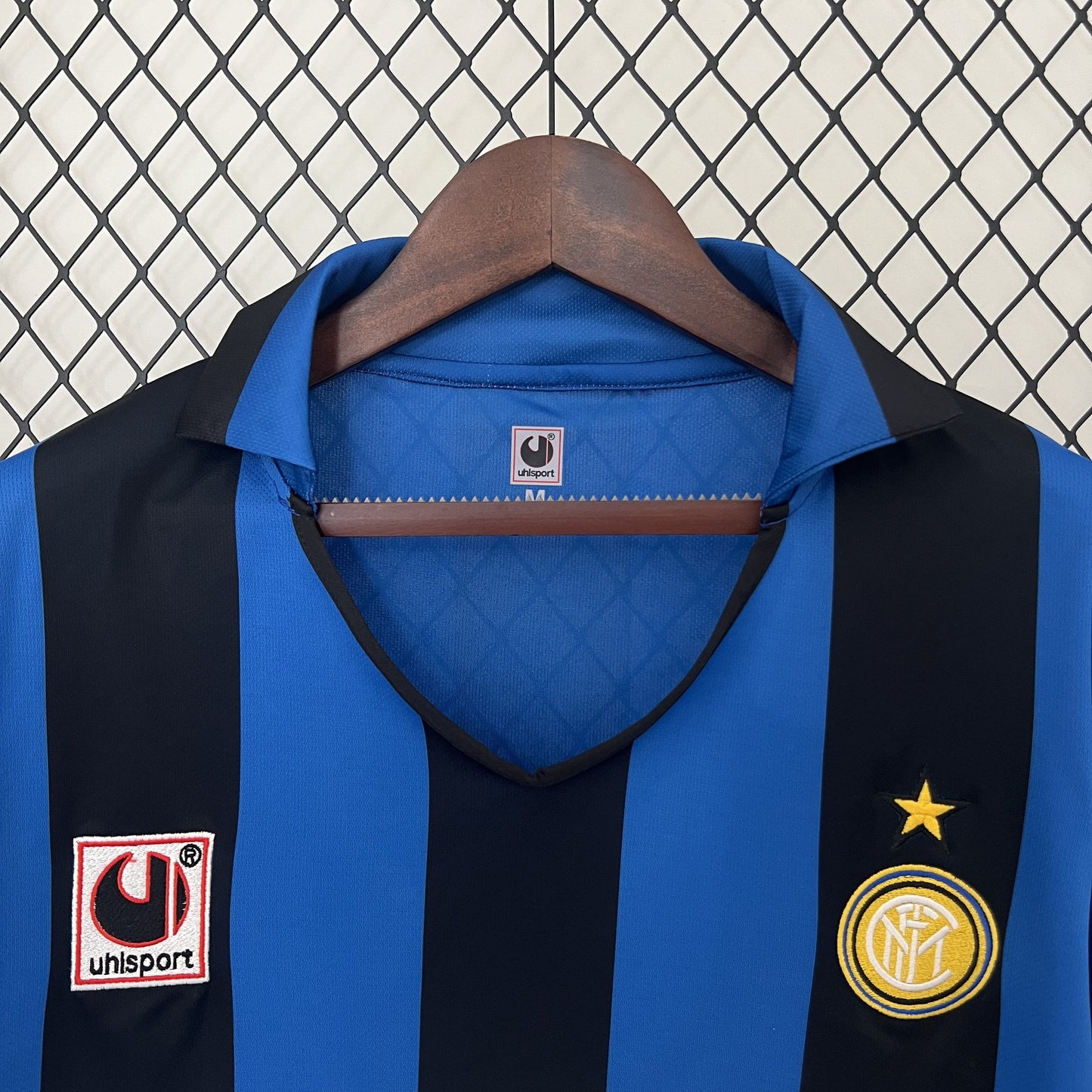 Camisa Inter de Milão I 90/91 Retrô (Sob encomenda)