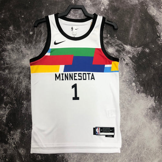 Regata Minnesota Timberwolves NBA 2023 City Edition Swingman Masculina (Sob encomenda)