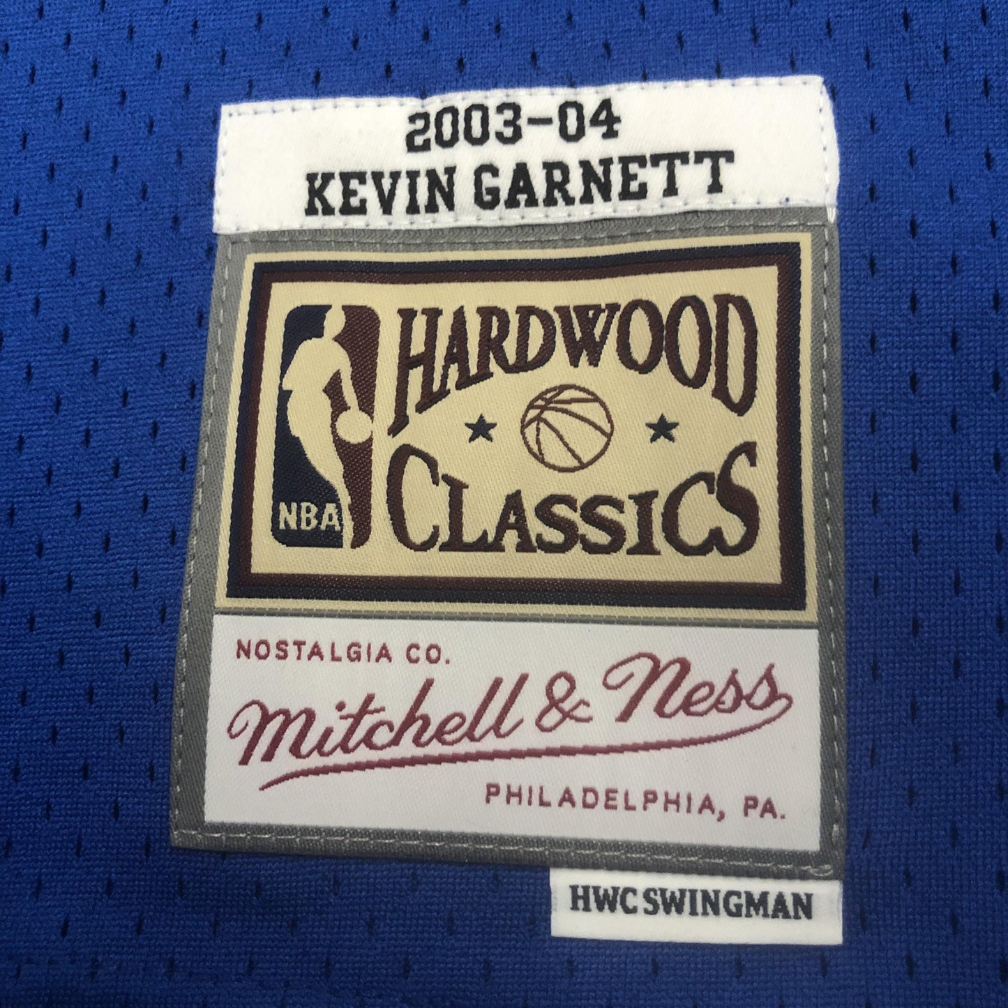 Regata Minnesota Timberwolves NBA 2003 Mitchell And Ness Hardwood Classics Masculina (Sob encomenda)