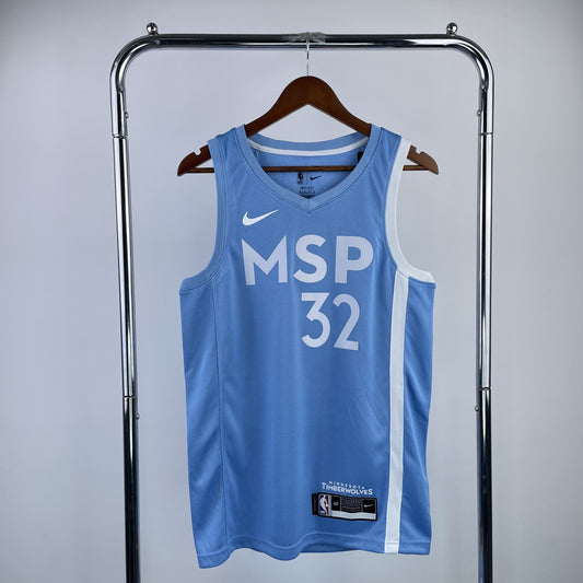 Regata Minnesota Timberwolves NBA 2019 City Edition Swingman Masculina (Sob encomenda)