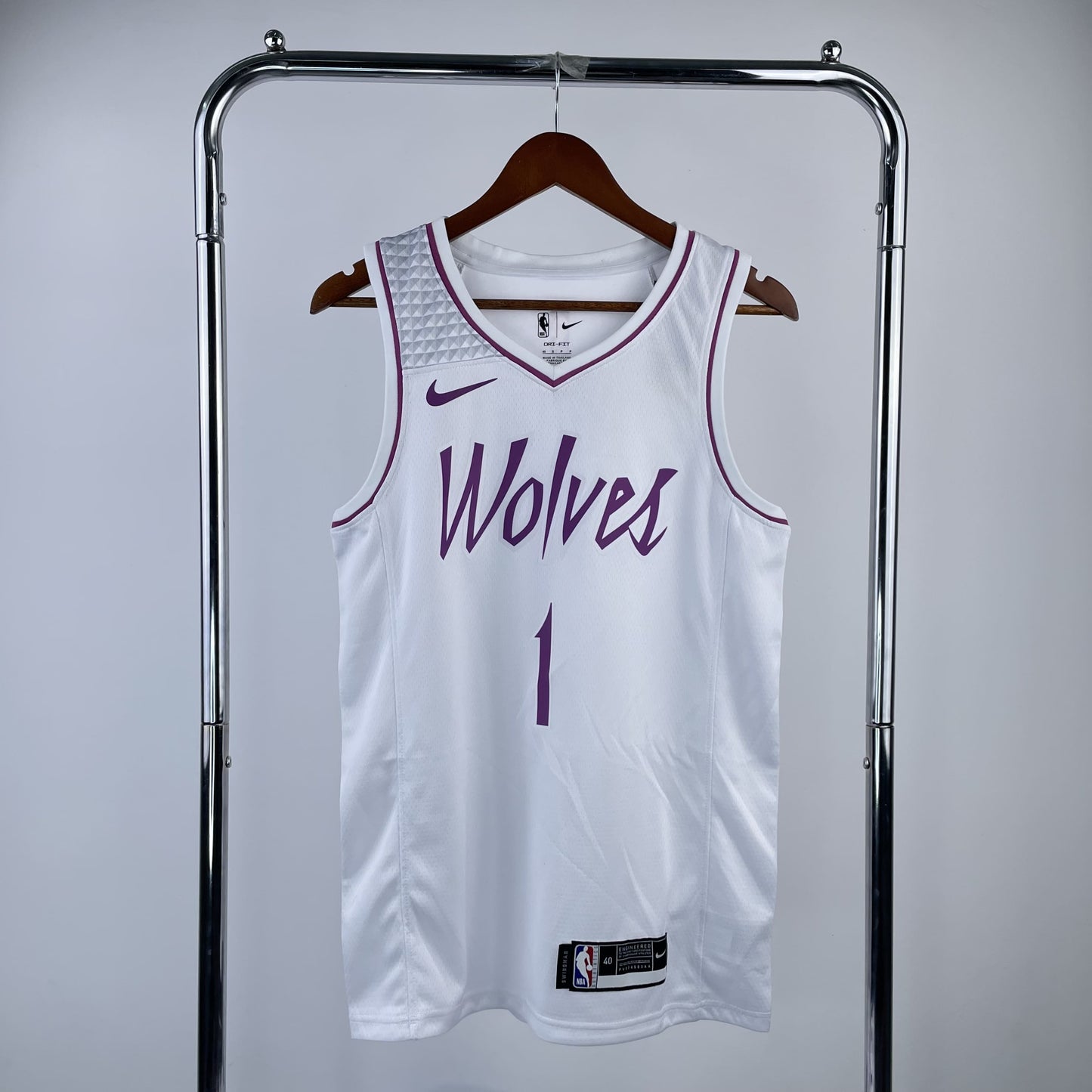 Regata Minnesota Timberwolves NBA 2020 Swingman Masculina (Sob encomenda)