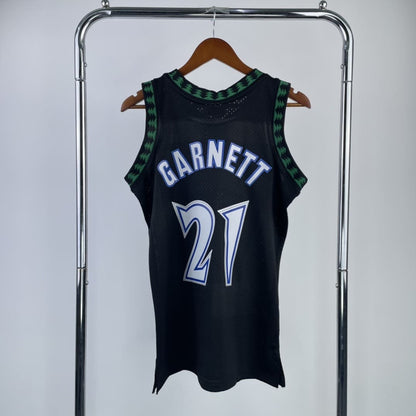 Regata Minnesota Timberwolves NBA 1997 Mitchell And Ness Hardwood Classics Masculina (Sob encomenda)