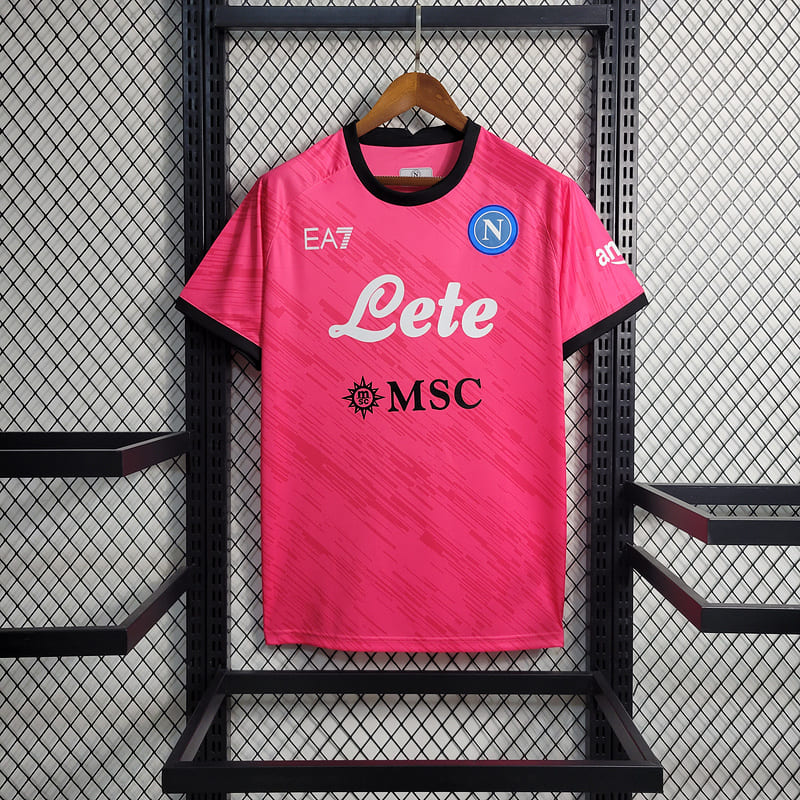 Camisa Napoli Goleiro 23/24 Torcedor (Sob encomenda)